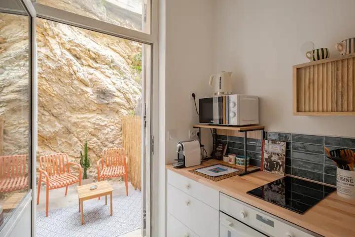 "La Baigneuse" Vallon Des Auffes Marseille Kültér fotó